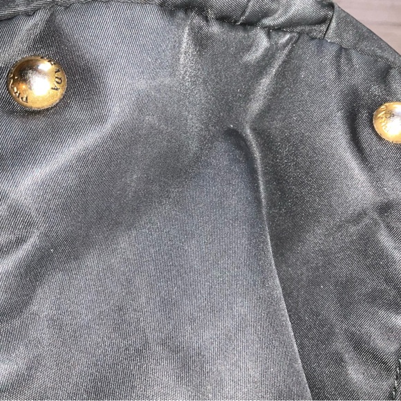 Prada Gorgeous Nylon and Leather Tote with Decorative Gathered Band - Picture 15 of 15